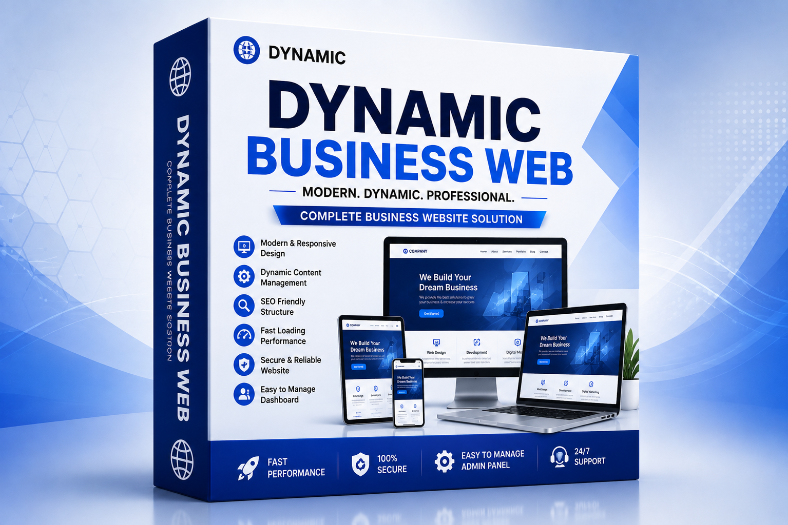 Dynamic Business Website